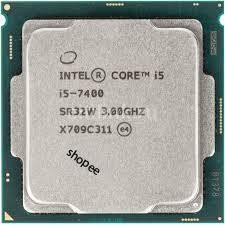 CPU intel I5 - 7500+7400 Tray không box+tản