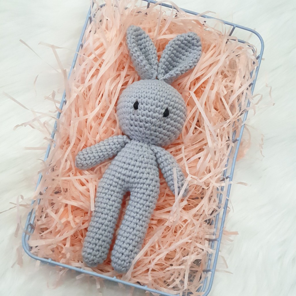Gấu bông - Thỏ bông Amigurumi làm móc khóa quà tặng dễ thương
