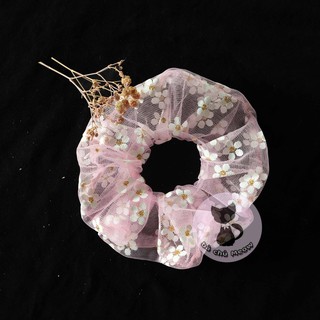Scrunchies Lấp La Lấp Lánh - Đồ Cột Tóc Kim Tuyến - Dây Cột Tóc Ngôi Sao