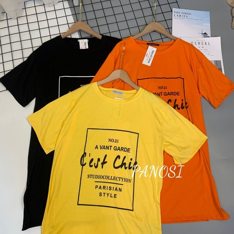 Váy suông nữ - váy xuông nữ đầm suông mặc nhà đồ ngủ vải cotton co giãn in họa tiết đơn giản PANOSI - V621