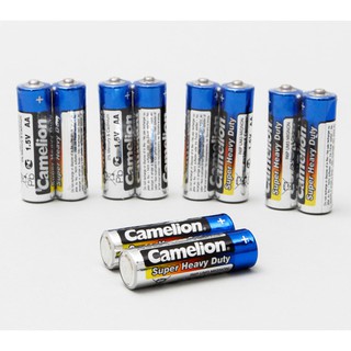 40 viên pin tiểu AA 2A Camelion Super Heavy Duty 1.5V xanh
