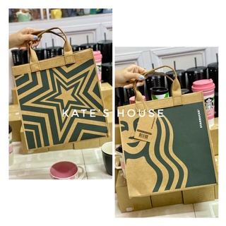 Túi xách Starbucks Taiwan, chất liệu da bò giấy -