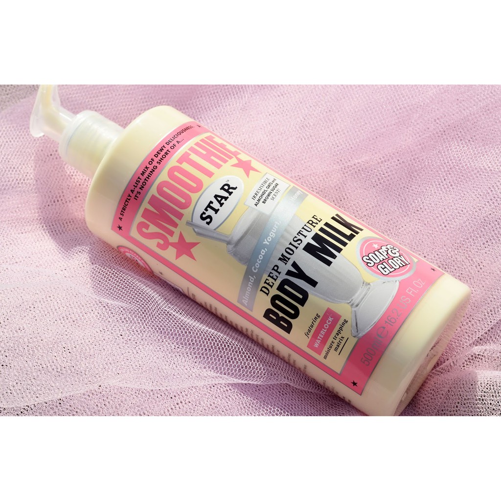 [TOP 1 SHOPEE] Dưỡng thể Soap & Glory Smoothie Star Deep Moisture Body Milk 500ml (Bill Anh) | BigBuy360 - bigbuy360.vn