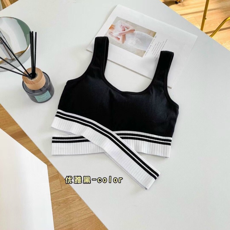 Hàng hót* bra tập gym,yoga bo kẻ siêu đẹp A810