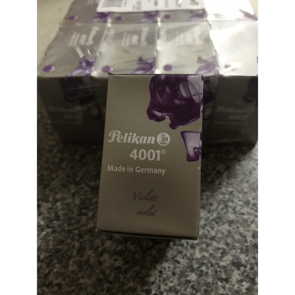 12 hộp Mực Pelikan 4001  - 62.5ml Màu tím