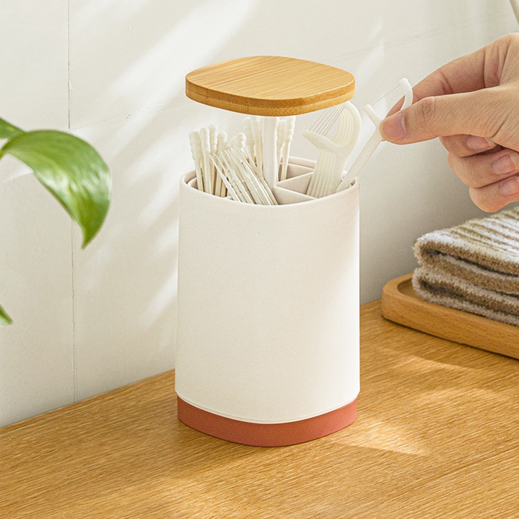 🌈Hàng Sẵn Hộp lọ đựng tăm xỉa răng / Chỉ nha khoa tự động thông minh - hũ tăm nhấn nút lấy tăm tiện lợi