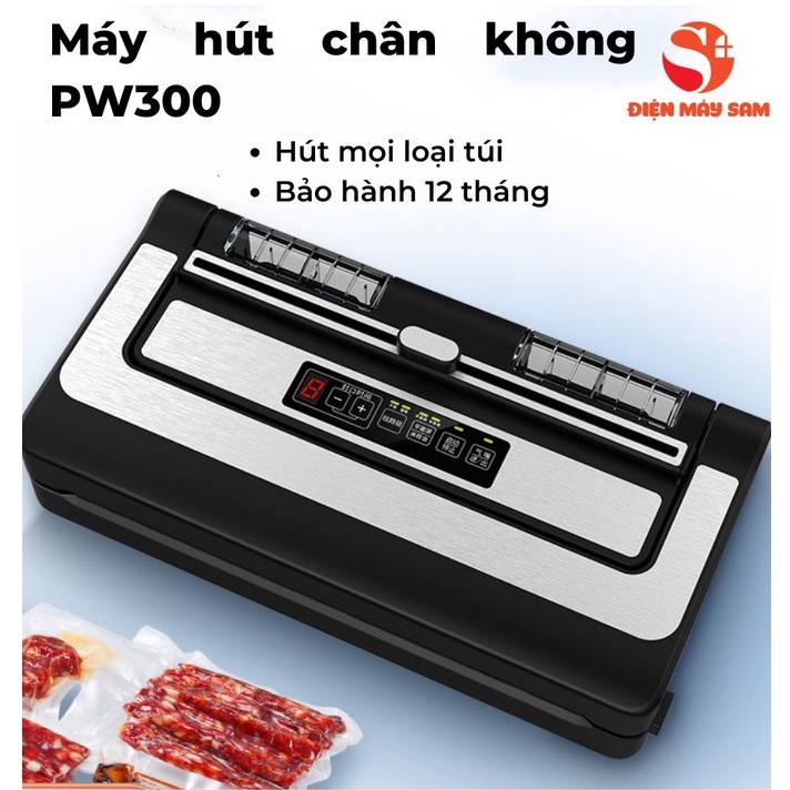 Máy Hút Chân Không PW300 ShineYe Hút Tự Động Không Kén Túi An Toàn & Tiện Lợi Dành Cho Hộ Kinh Doanh