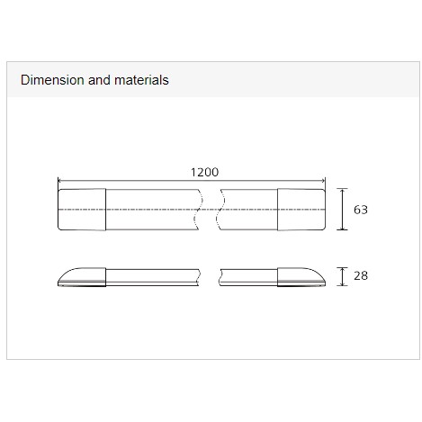 Đèn LED Downlight Bán Nguyệt  36W Panasonic NNFC5009188, NNFC5009688
