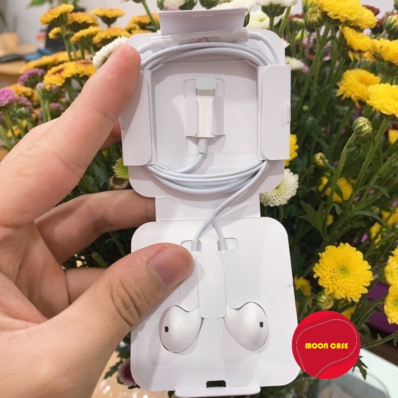Tai nghe 7/ 8 / 7plus/ 8plus/x /xsmax/ 11/ 11promax/ 12/ 12promax , giắc cắm dẹt, có mic đàm thoại