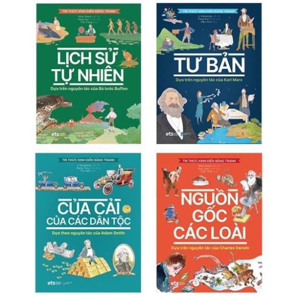 Sách - Tri Thức Kinh Điển Bằng Tranh - Nguồn Gốc Các Loài [AlphaBooks]