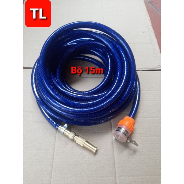 Vòi xịt rửa xe tlăng áp lực 5 - 30m, Vòi tưới cây bằng đồng có chỉnh tia lắp cho vòi nước nhà tiện dụng