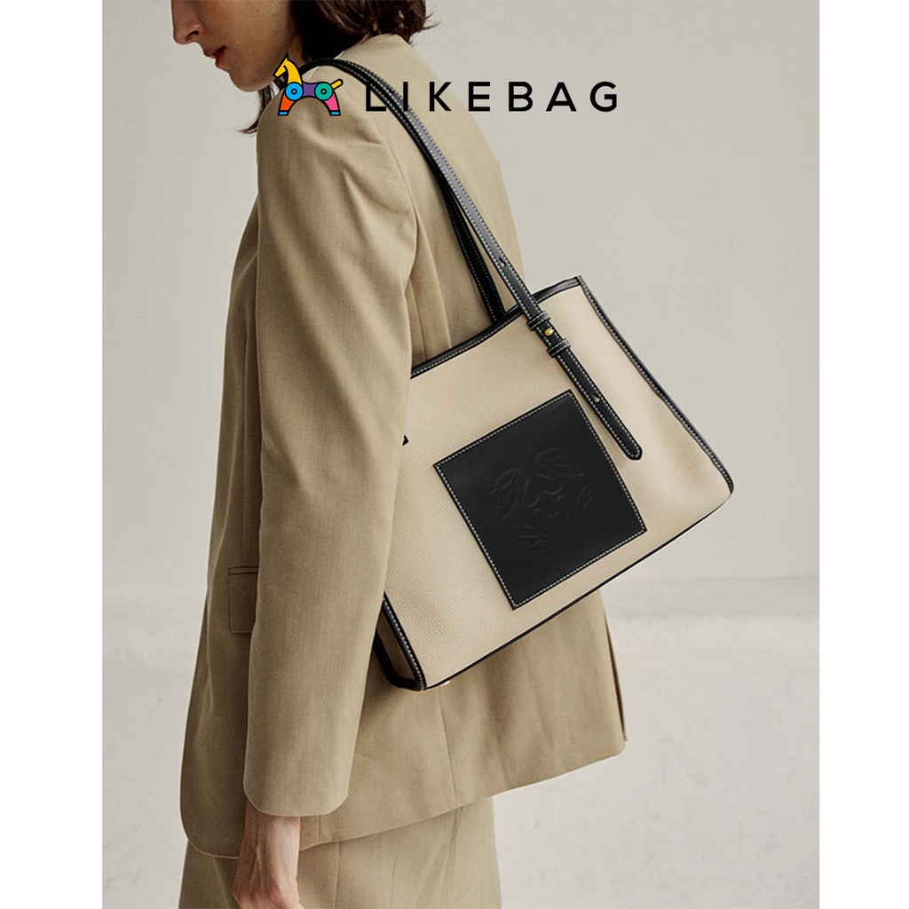Túi xách nữ đeo vai, kẹp nách thời trang LIKEBAG form to in họa tiết độc đáo 218DJ6773 - LIBAGI