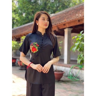 ĐỒ LAM ĐI CHÙA # SẨM THÊU VẢI LỤA