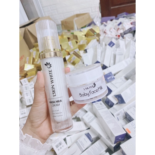 [Compo 2 sản Phẩm Ủ TRẮNG KÉN TẰM+ KEM FACE CẤY TRẮNG]