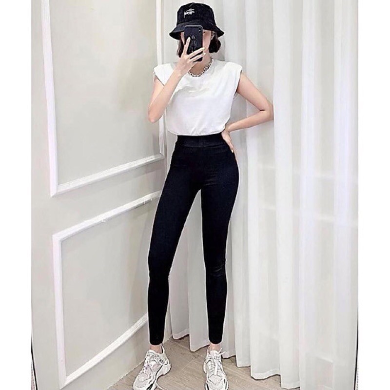 Quần Legging Bigsize Cạp Cao Nâng Mông 🎀 Quần dài ôm body size S đến 5XL, dễ phối đồ, tôn dáng