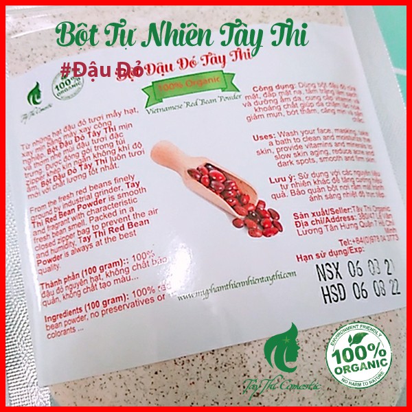 Bột Đậu Đỏ Xay Mịn Tây Thi Gói To Nhỏ Các Loại