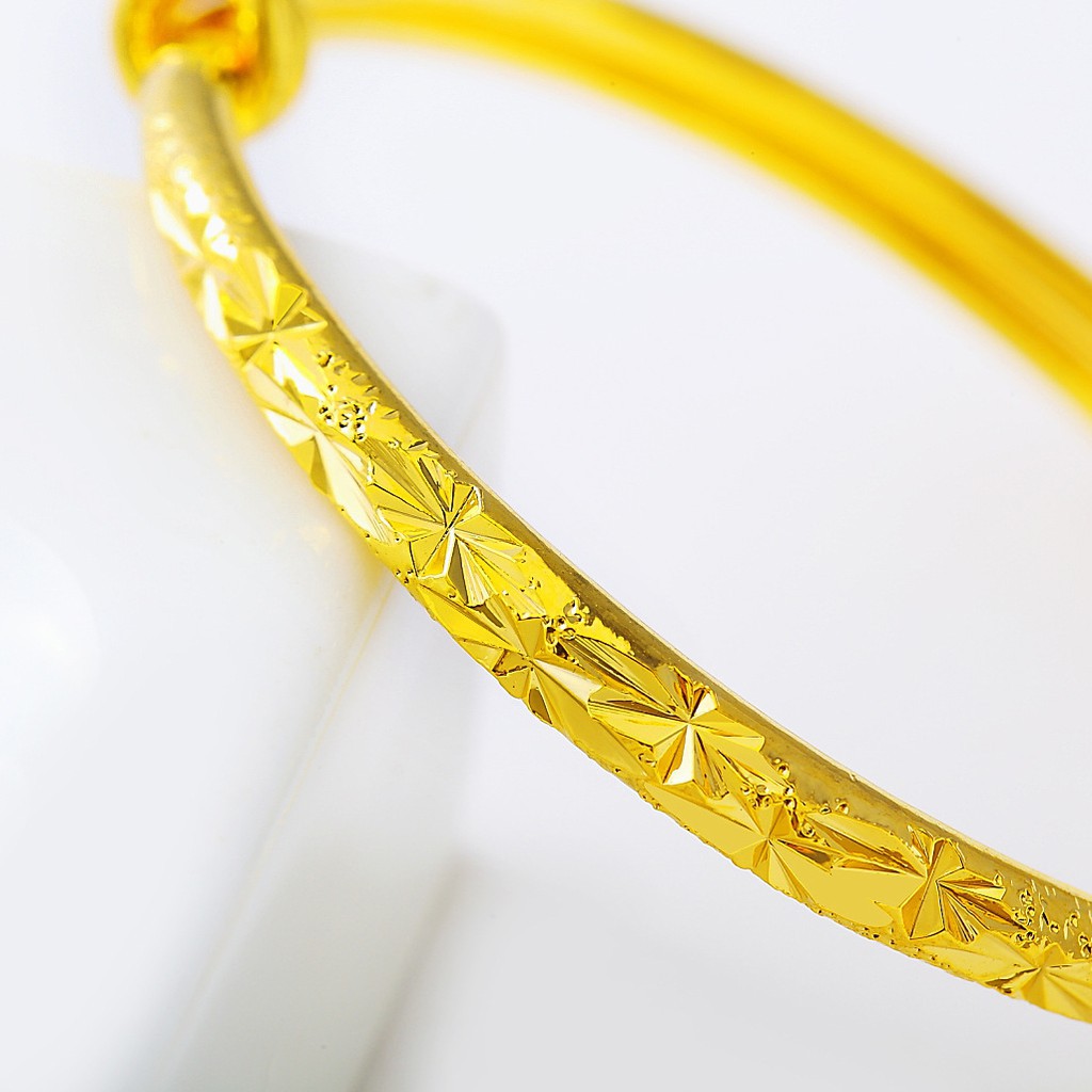 17 kiểu dáng có thể chọn Vòng tay vàng 24K thời trang cho nữ