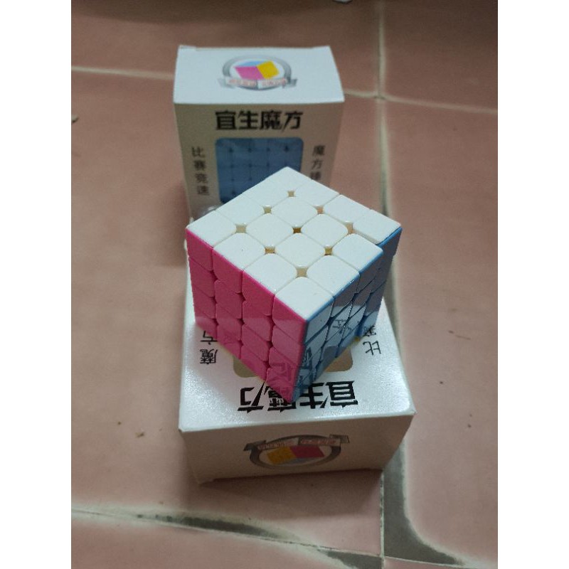 Rubic rubik 4x4 nhựa bền trơn dễ xoay rubik 4x