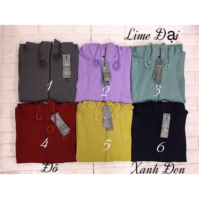 Áo khoác lime orange hoddie chuẩn