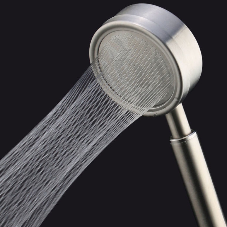 Vòi sen tăng áp, tay sen tắm Massage Inox 304 Tròn dày tạo tia nước hình Tháp Nước tạo cảm giác thư giãn dễ chịu