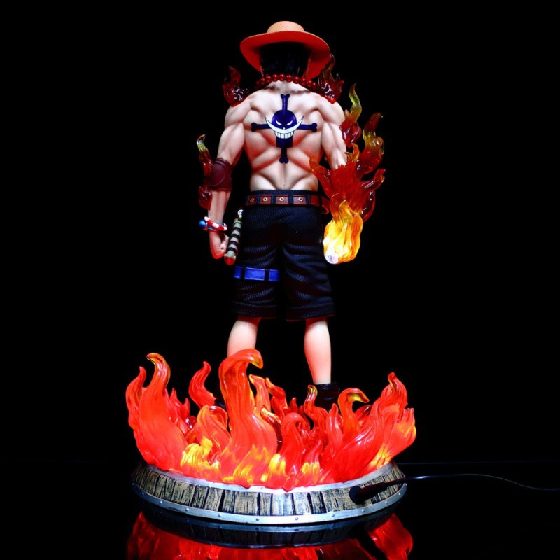 Mô Hình Ace Hỏa Quyền - Mô Hình Portgas D Ace Anh Trai Luffy One Piece Dạng Đứng Hàng Cao Cấp