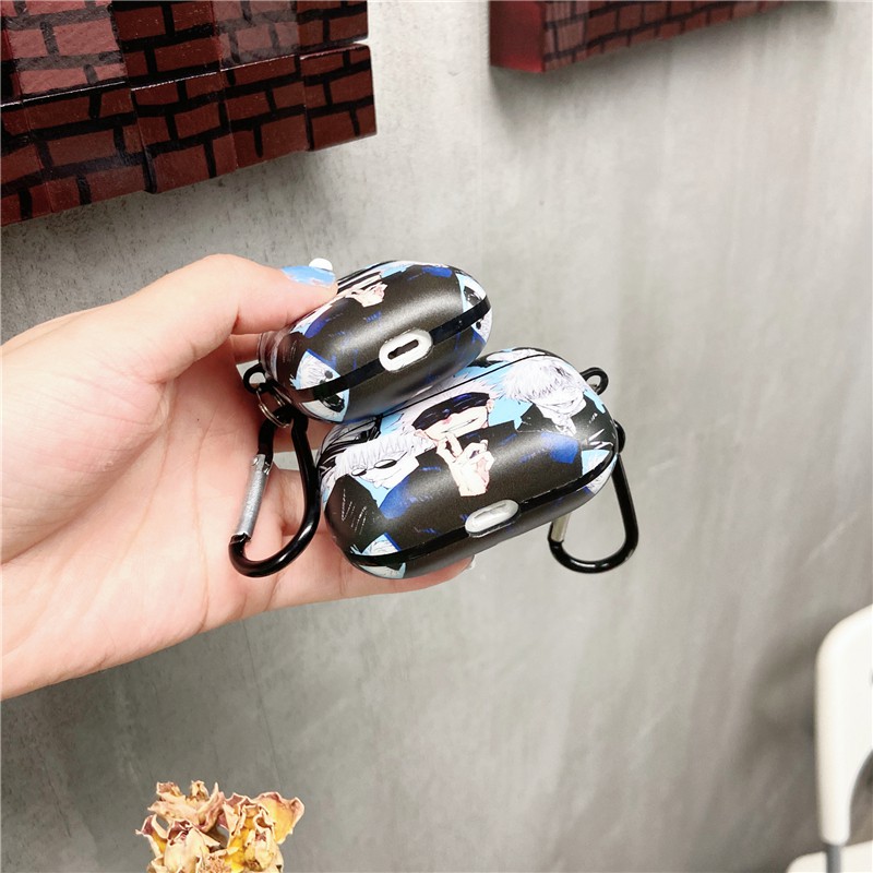 Vỏ Bảo Vệ Hộp Sạc Tai Nghe AirPods Pro AirPods 2 Họa Tiết JUJUTSU KAISEN Gojo Satoru Sáng Tạo Ốp