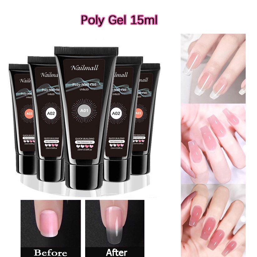 Gel UV Sơn Móng Tay Nhanh Khô 15ml