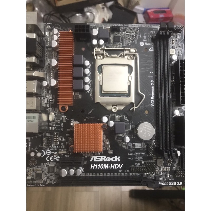 Combo main h110 +G3900 like new bh 1 năm