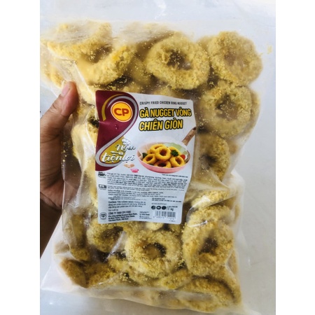 gà nugget vòng chiên giòn CP gói 1kg