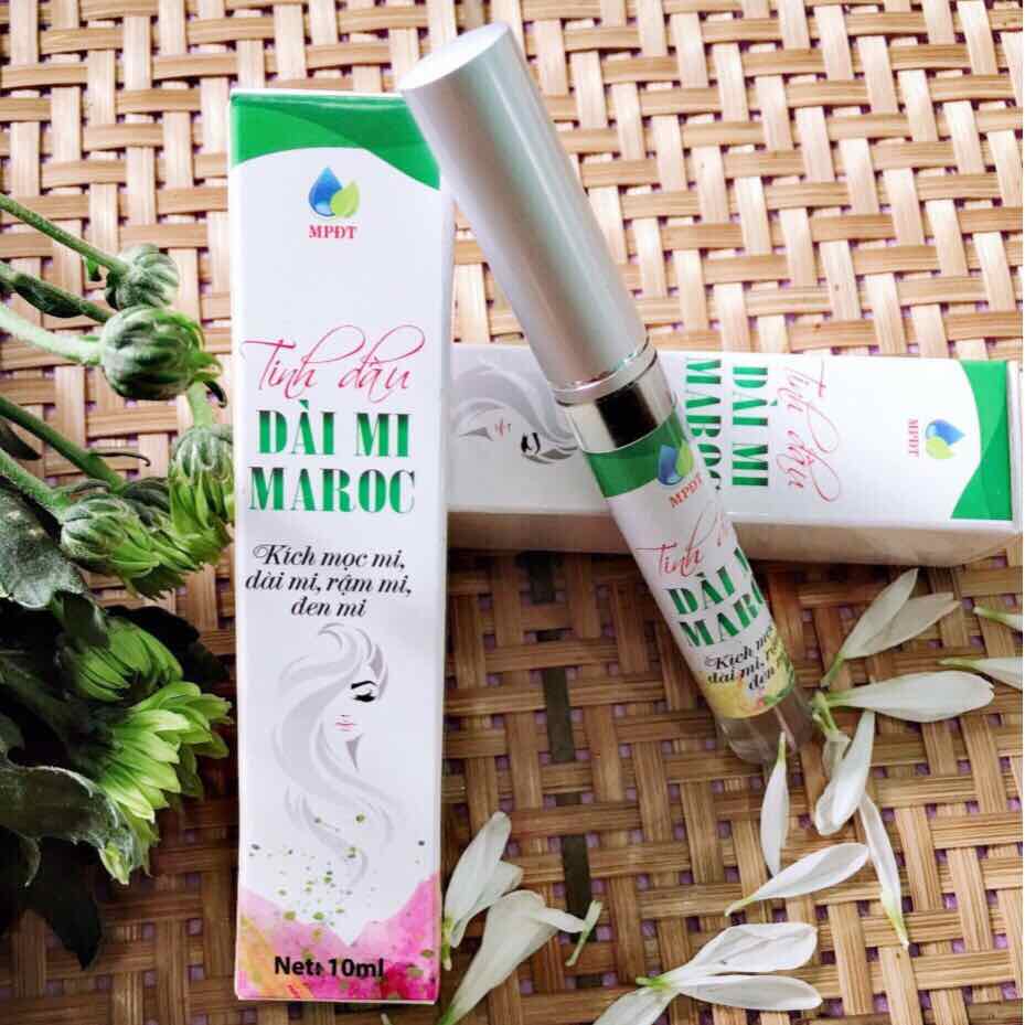 Mascara Serum Dài Mi &amp; Chân Mày Maroc,Tinh Dầu Dài Mi Maroc, Kích Mọc Mi, Lông Mài, Dài Mi, Rậm Mi, Đen Mi - LAI'S STORE