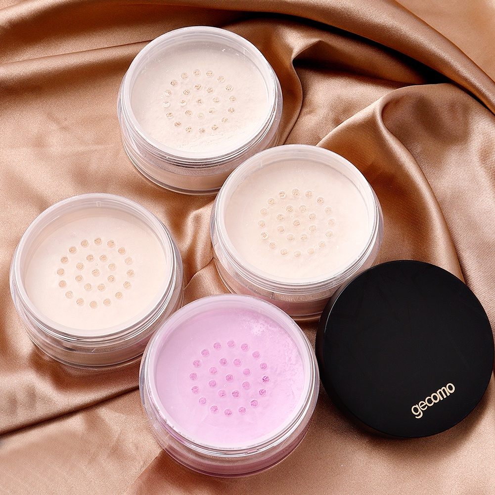 GECOMO Mattifying Loose Powder Oil Control Matte Chống bóng nhờn Trang điểm không trọng lượng cho khuôn mặt | BigBuy360 - bigbuy360.vn