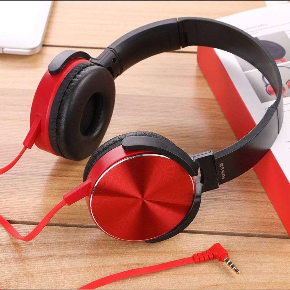 Wired Gaming Headphone With Microphone Noise Canceling Metal Headset