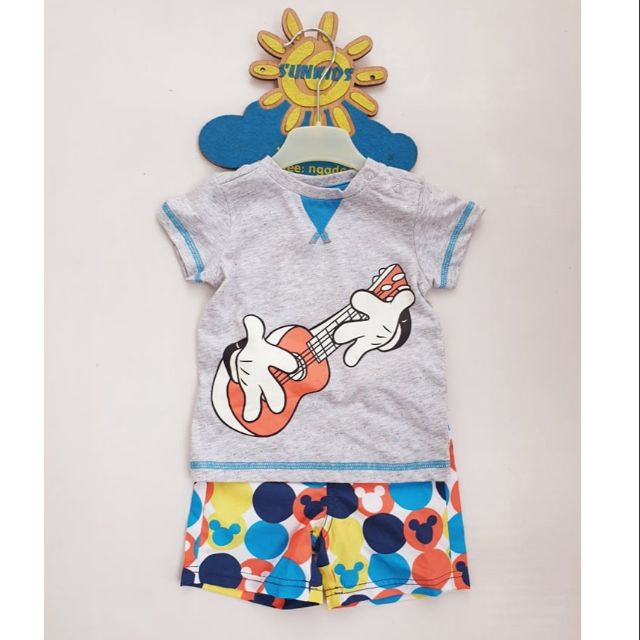 Bộ bé trai Disney Mickey cây đàn