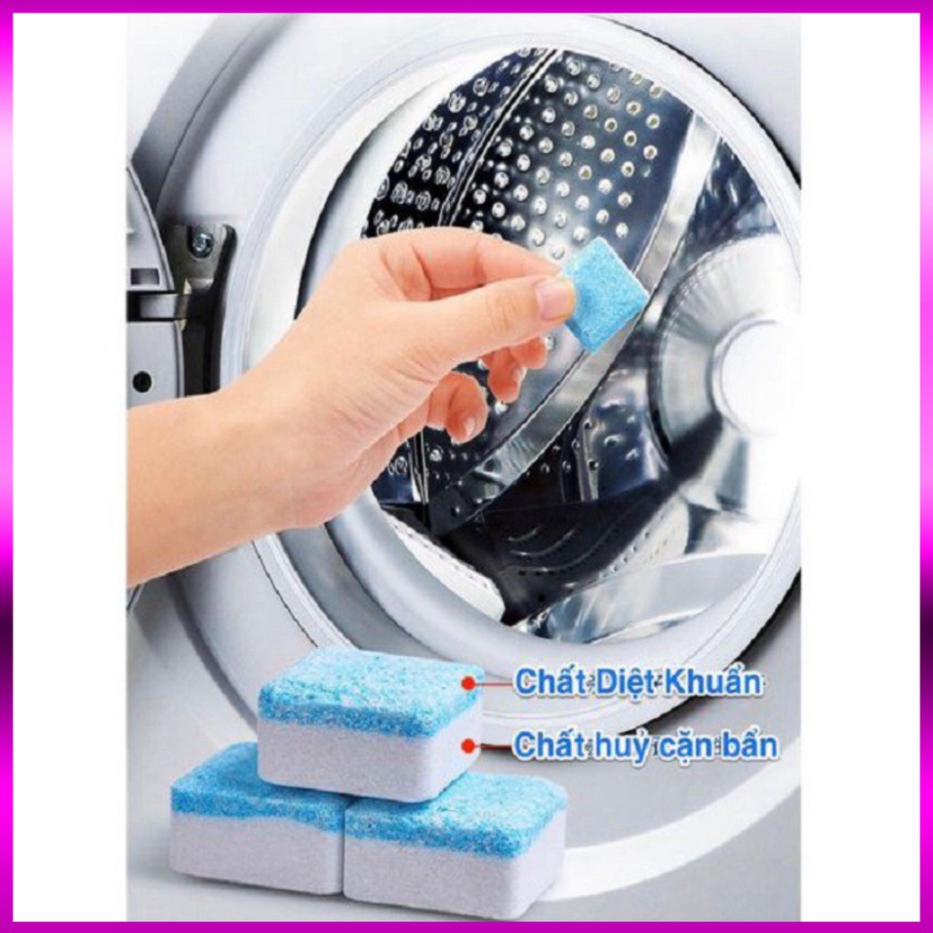 Viên Tẩy Lồng Máy Giặt ( Hộp 12 Viên )