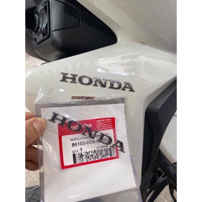 Tem nổi vario 150 màu khói chính hãng honda indo