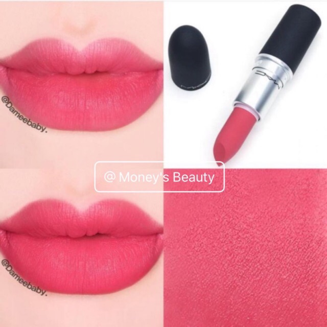 Son môi MAC A Little Tamed – Powder Kiss Lipstick