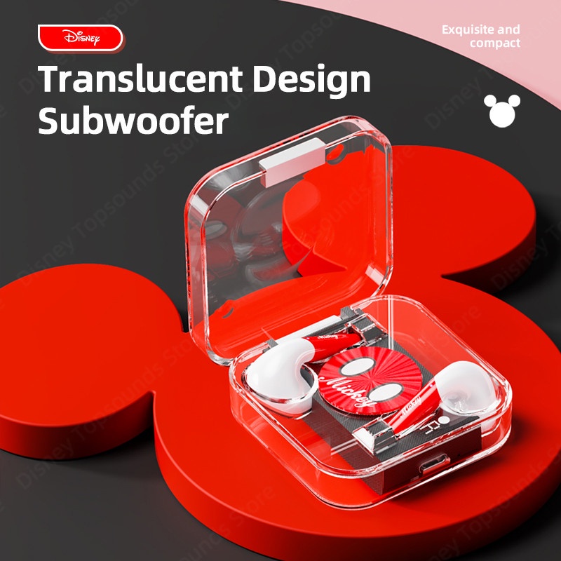 Tai nghe nhét trong không dây bluetooth 5.2 Disney LK-10 tws giảm tiếng ồn phong cách thể thao kèm phụ kiện