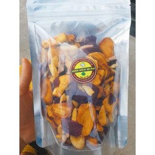 Hoa quả vụn sấy giòn