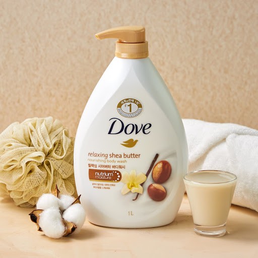 Sữa Tắm Dove Hương Hoa 1L Shea Butter