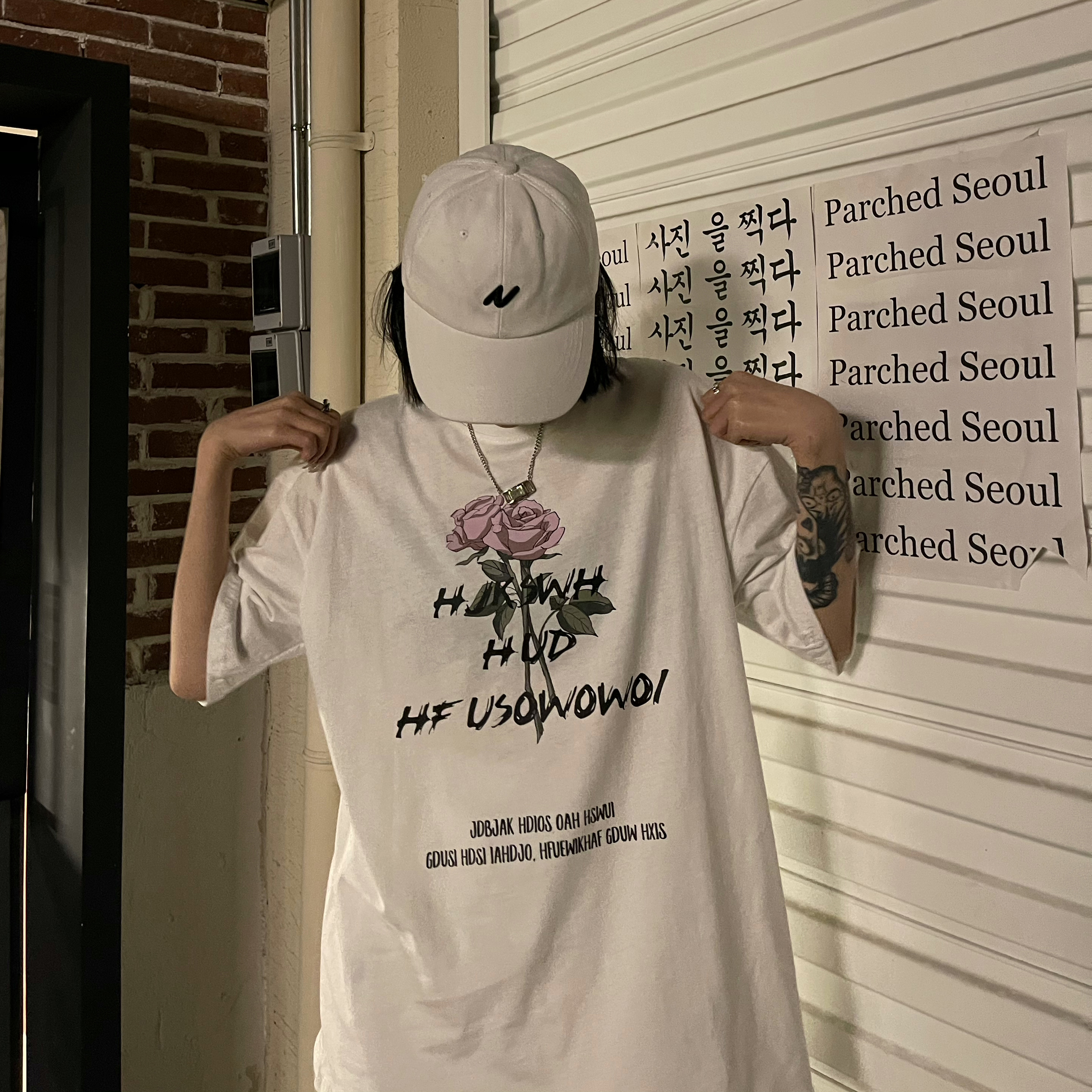 Áo Thun Cổ Tròn In Họa Tiết Đơn Giản Thời Trang Hàn Quốc 197734 | BigBuy360 - bigbuy360.vn