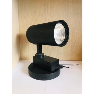 Đế đơn đèn rọi ray dài và tròn