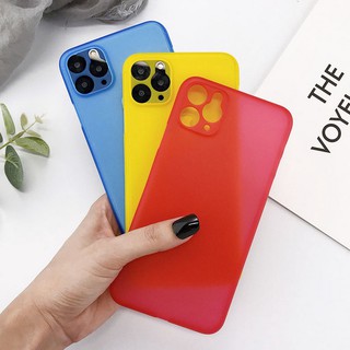 Ốp điện thoại mặt nhám siêu mỏng 0.2mm cao cấp cho IPHONE 12 Pro Max 11 PRO X XR XS MAX 6 6S 7 8 PLUS