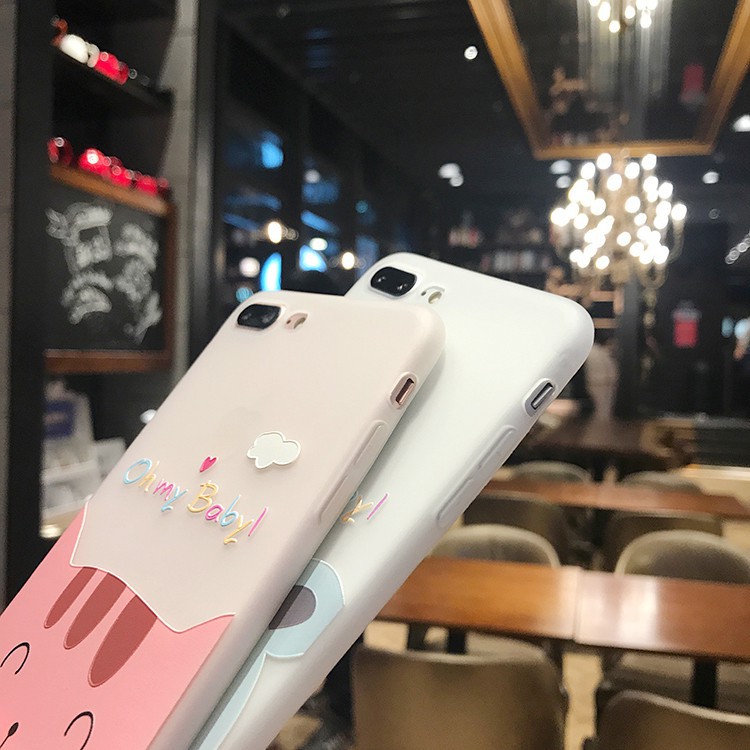 Ốp lưng iphone Oh My Baby TPU trơn dẻo mềm 5/5s/6/6plus/6s/6splus/7/7plus/8/8plus/x/xr/xs/11/12/pro/max/plus/promax | BigBuy360 - bigbuy360.vn