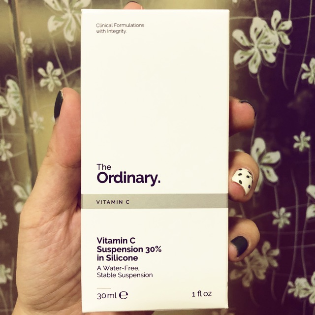 Bill Anh The Ordinary kem dưỡng sáng da nền Vitamin C Suspension 30% Silicone 30ml