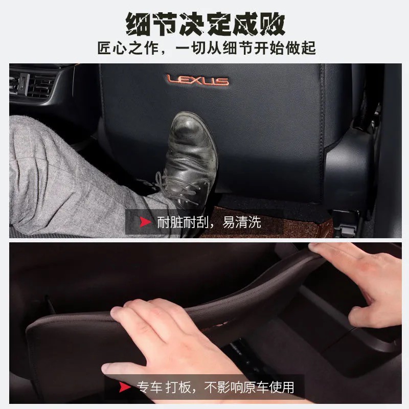 Đệm Lót Lưng Ghế Ngồi Xe Hơi Lexus ES RX UX NX GS IS CT 200 h Chống Đạp Tiện Lợi