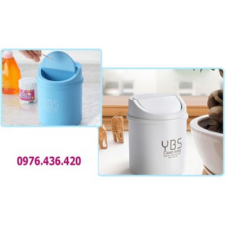 Thùng rác mini để bàn siêu tiện ích