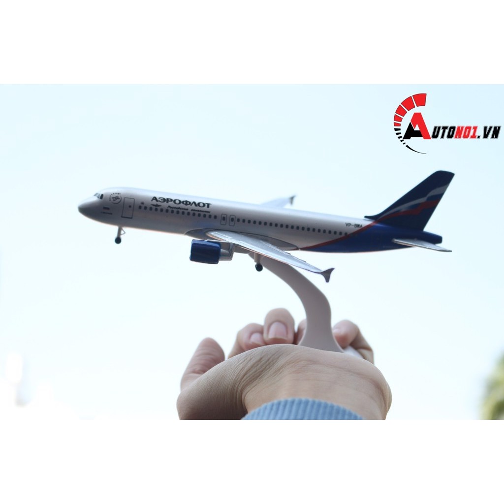 MÔ HÌNH MÁY BAY AEROFLOT 18CM EVERFLY 6273