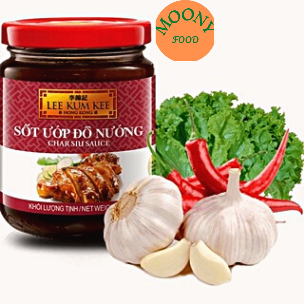 Sốt Ướp Đồ Nướng Thịt Lee Kum Kee Thơm Ngon Hộp Thủy Tinh 240G