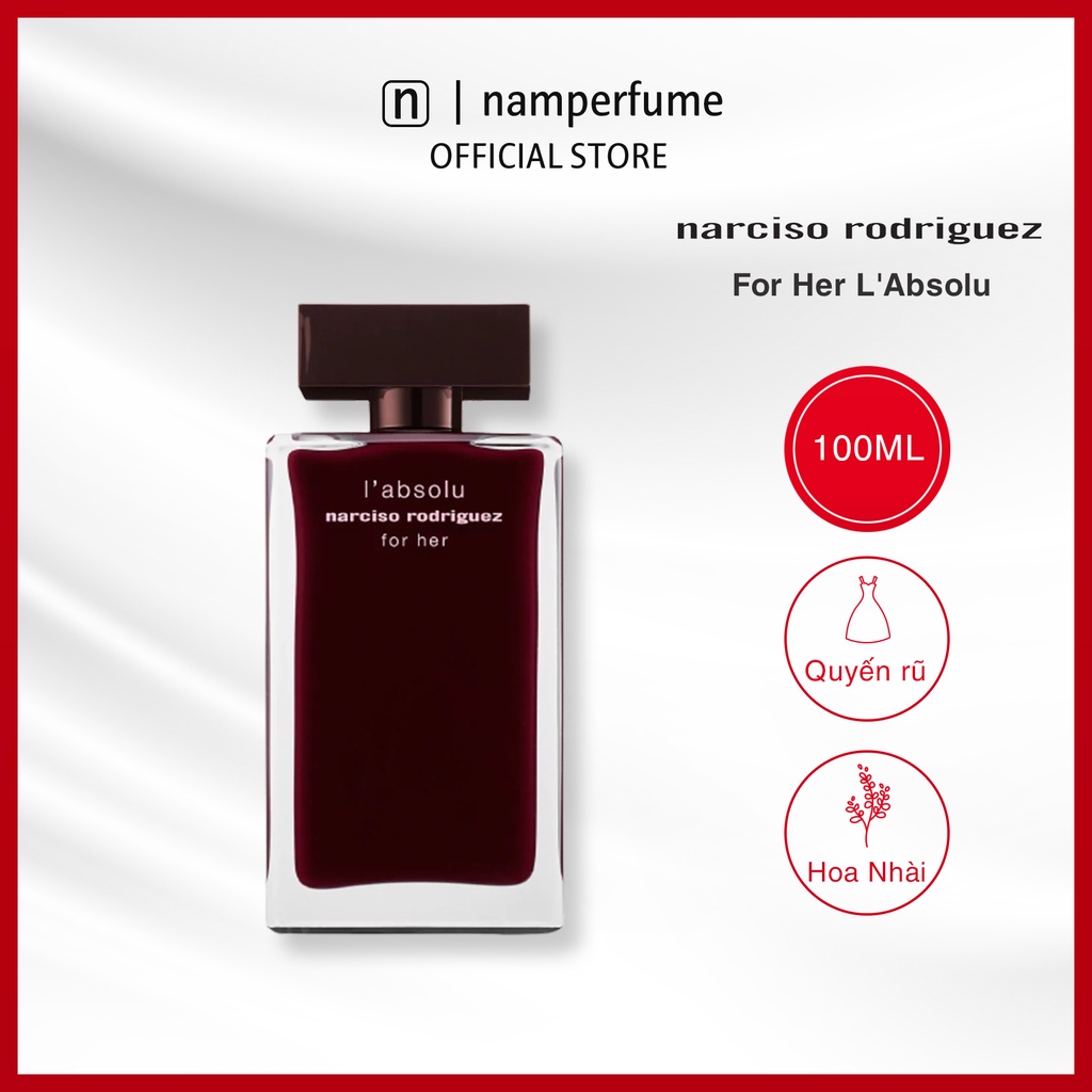 Nước hoa nữ Narciso Rodriguez For Her L'Absolu