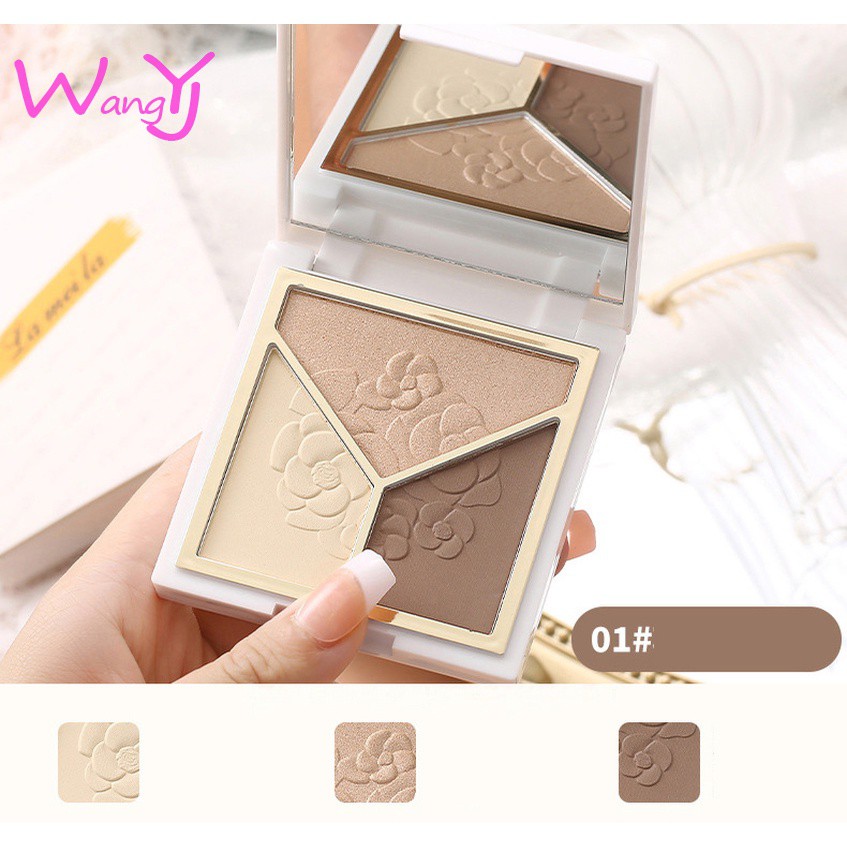 [Hàng mới về]  Bảng Phấn Bắt Sáng Lameila 3 Màu Độ Bóng Cao | BigBuy360 - bigbuy360.vn